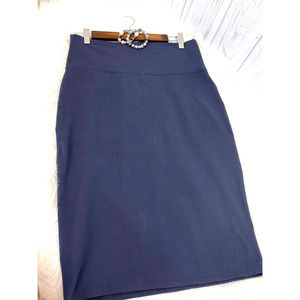 Athleta Navy Midi Skirt Medium Tall